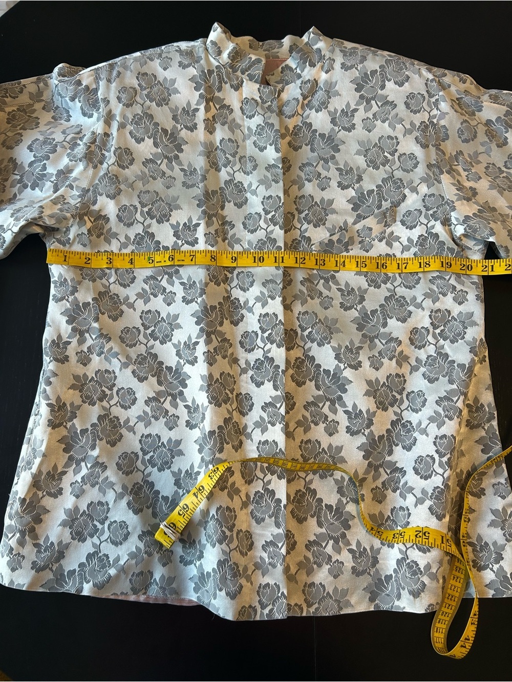 Vintage-Inspired Floral Brocade Jacket Cottagecore Quiet Luxury Statement Piece - Picture 13 of 16